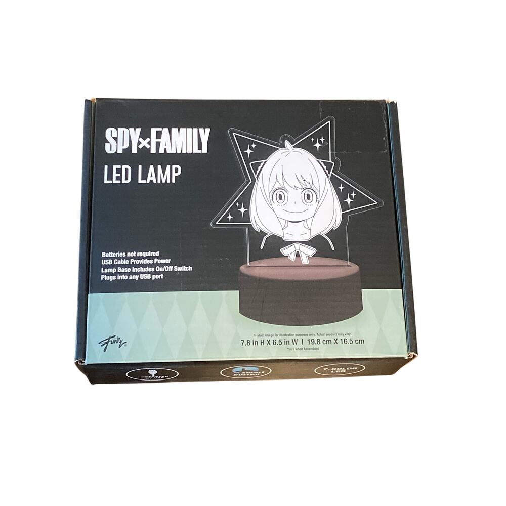 Spy x Family Anya Forger LED Lamp Night Light 7 Color Changing
